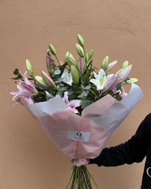 Lirios Rosa- Blanco